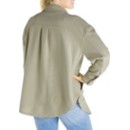 Women's Fornia Jacquard Boyfriend Shirt Jacket