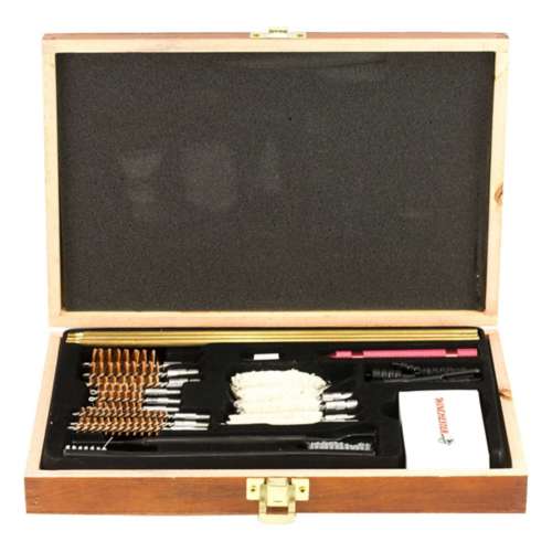 19 Rolled Winchester 30 Piece Universal Gun Cleaning Kit Aluminum Case