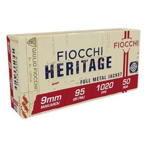 Fiocchi Shooting Dynamics 9mm Makarov FMJ 50/bx