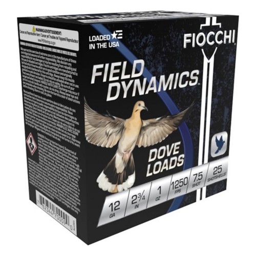 Fiocchi Field Dynamics Dove Load 12 Gauge Shotshells