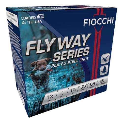 Fiocchi Flyway Series Plated Steel Shot Shotshells