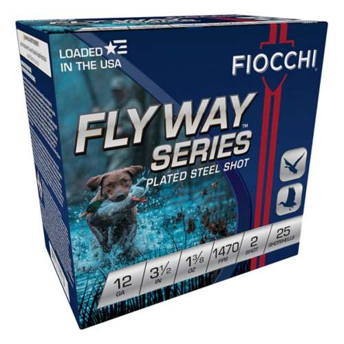 Fiocchi Flyway Series Plated Steel Shot Shotshells