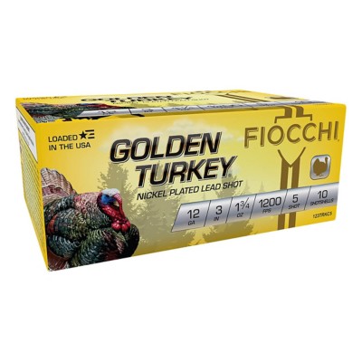 Fiocchi Golden Turkey 12 Gauge Shotshells 10rd Box