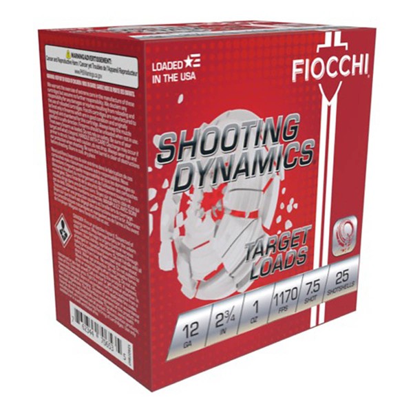 FIOCCHI Shooting Dynamics Target Loads 12 Gauge Shotshells