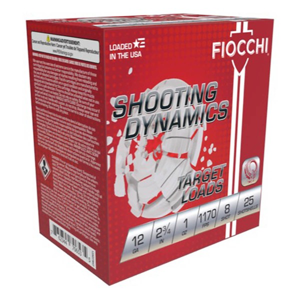 FIOCCHI AMMUNITION Fiocchi Shooting Dynamics Target Loads 12 Gauge Shotshells