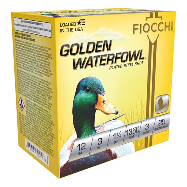 FIOCCHI AMMUNITION Fiocchi Golden Waterfowl 12 Gauge Shotshells