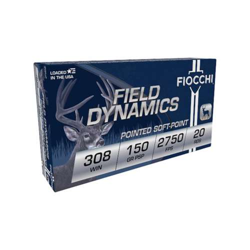 Fiocchi Field Dynamics Rifle Ammunition 20 Round Box
