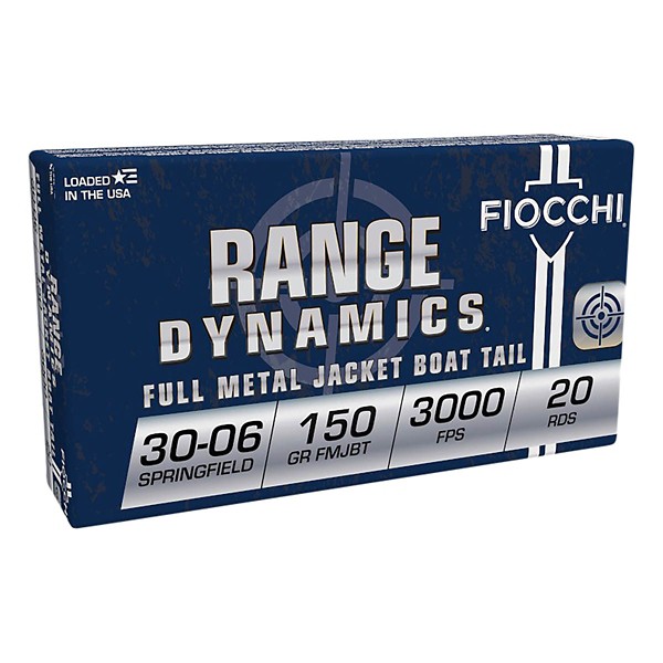 FIOCCHI Range Dynamics FMJBT Rifle Ammunition