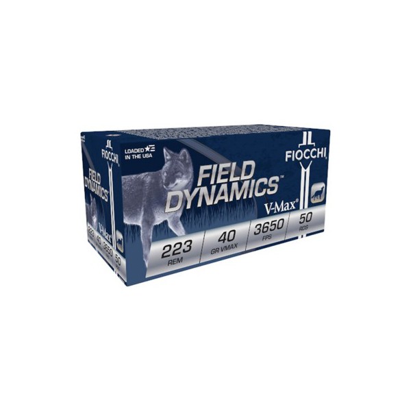 FIOCCHI Field Dynamics V-MAX Rifle Ammunition