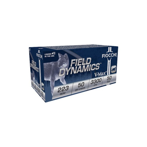 FIOCCHI Field Dynamics V-MAX Rifle Ammunition