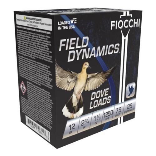 Fiocchi Field Dynamics Dove Load 12 Gauge Shotshells