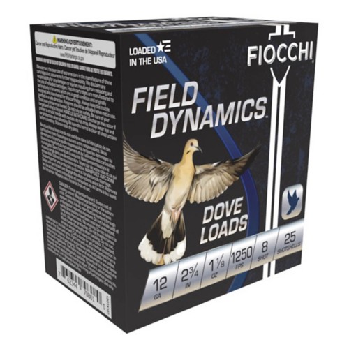 Fiocchi Field Dynamics Dove Load 12 Gauge Shotshells