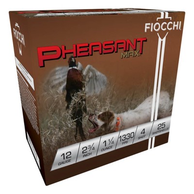 Fiocchi Scheels Exclusive Pheasant Max 12 Gauge Shotshells