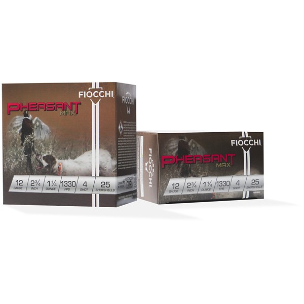 FIOCCHI Scheels Exclusive Pheasant Max 12 Gauge Shotshells