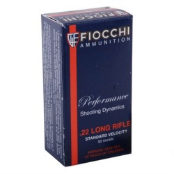 Fiocchi Shooting Dynamics 22LR 40gr LRN 50/bx