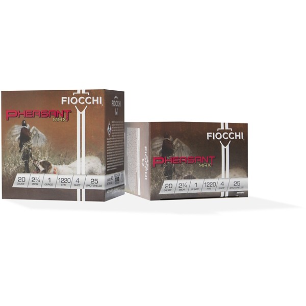 FIOCCHI Scheels Exclusive Pheasant Max 20 Gauge Shotshells
