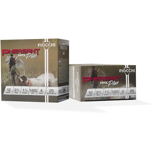 FIOCCHI Scheels Exclusive Pheasant Max Plus 12 Gauge Shotshells