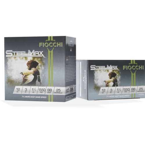 Fiocchi Scheels Exclusive Steel Max 3" 12 Gauge Shotshells