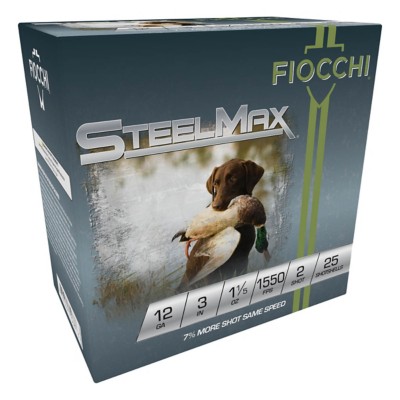 Fiocchi Scheels Exclusive Steel Max 3" 12 Gauge Shotshells