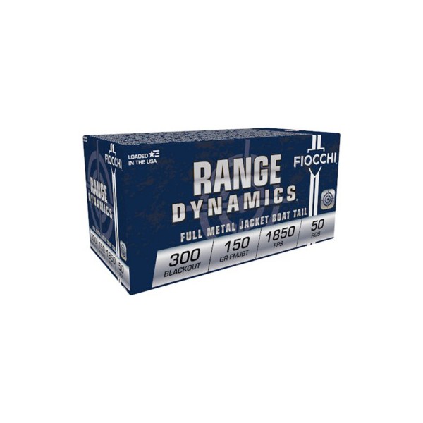 Fiocchi Range Dynamics FMJBT Rifle Ammunition 50 Round Box product image