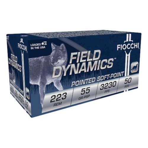 Fiocchi Field Dynamics Rifle Ammunition 50 Round Box