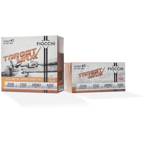 Fiocchi Target Max FMJBT SCHEELS Exclusive 308 Winchester