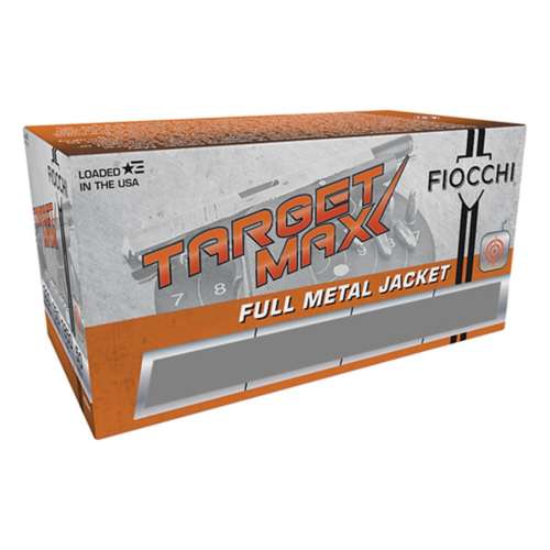 Fiocchi Target Max FMJBT ERLEBNISWELT-FLIEGENFISCHEN Exclusive Rifle Ammunition 100 Round Box