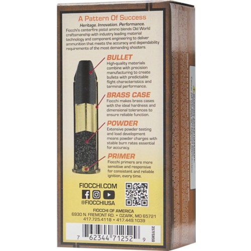 Fiocchi Ammunition Target Max SCHEELS Exclusive FMJ 9mm Handgun Ammunition 50 Round Box