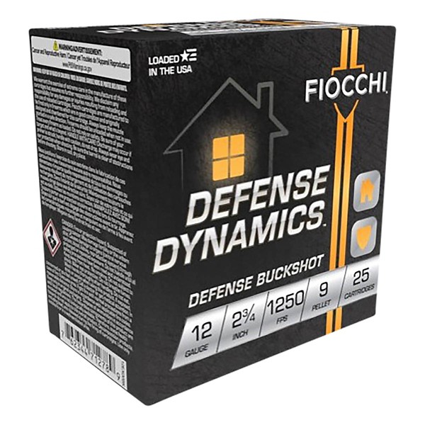 FIOCCHI AMMUNITION Fiocchi Defense Dynamics Buckshot 12 Gauge Shotshells