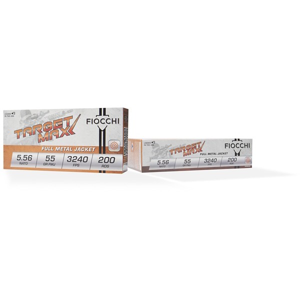 FIOCCHI AMMUNITION Fiocchi Target Max FMJBT SCHEELS Exclusive Rifle Ammunition