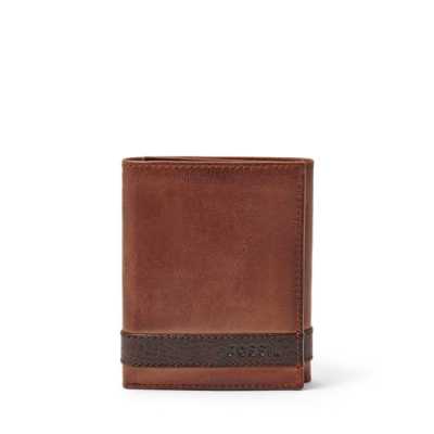 Fossil Trifold Wallets for Men