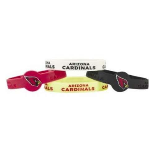Aminco International Arizona Cardinals 4-Pack Silicone Bracelets