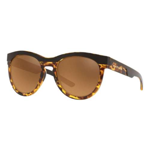 Native La Reina Gloss Black / Tort Bronze Reflex Polarized Sunglasses