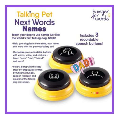 Hunger For Words Talking Pet (Names)