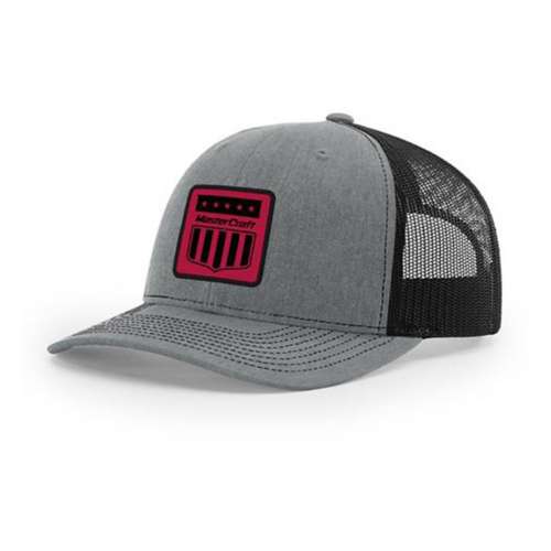 Men's Fabri-Tech Mastercraft Red Sheild Snapback Hat