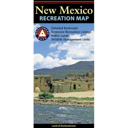 Benchmark New Mexico Recreation Map