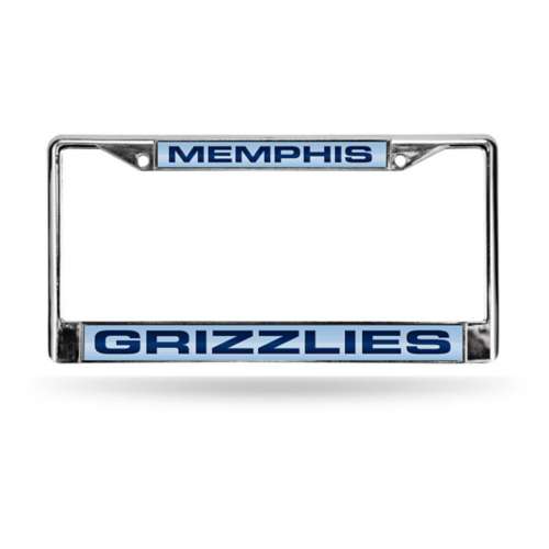 Rico Industries Memphis Grizzlies Laser Cut Chrome License Plate Frame