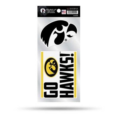 Rico Iowa Hawkeyes Double Up Decals