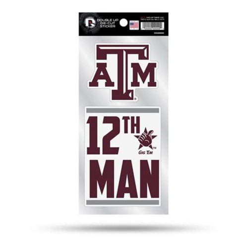 Rico Industries Texas A&M Aggies Double Up Decals - Primary Image