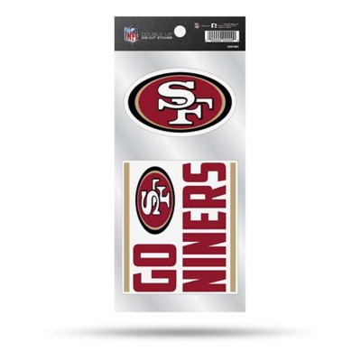 Rico San Francisco 49ers Double Up Decals
