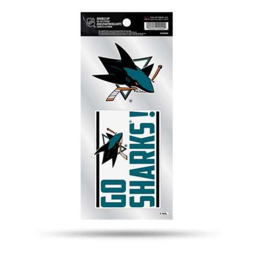Rico San Jose Sharks Double Up Decals