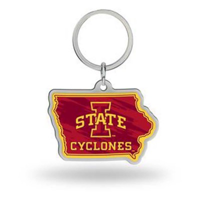 Rico Industries Iowa State Cyclones Home State Keychain