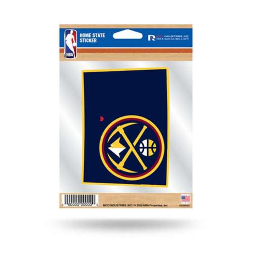 Rico Industries Denver Nuggets Home State Sticker