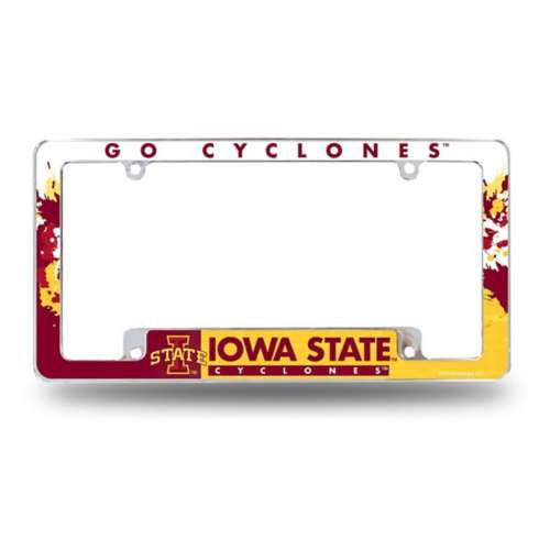 Rico Industries Iowa State Cyclones All Over License Plate Frame