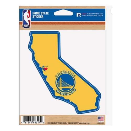 Rico Industries Golden State Warriors Home State Decal