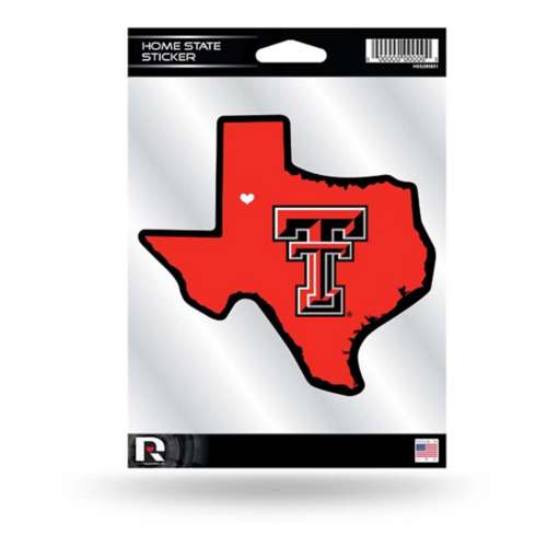 Rico Industries Texas Tech Red Raiders Home State Sticker