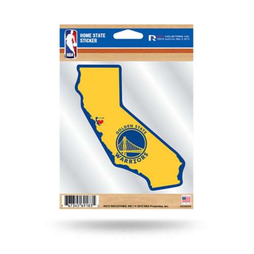 Rico Industries Golden State Warriors Home State Sticker