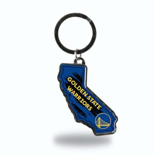 Rico Industries Golden State Warriors Home State Keychain