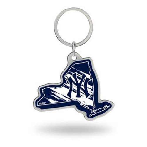 Rico New York Yankees Home State Keychain