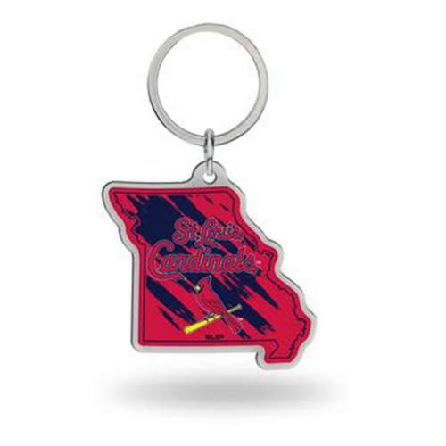 Louisville Cardinals Metal Keychain | by College Fabric Store